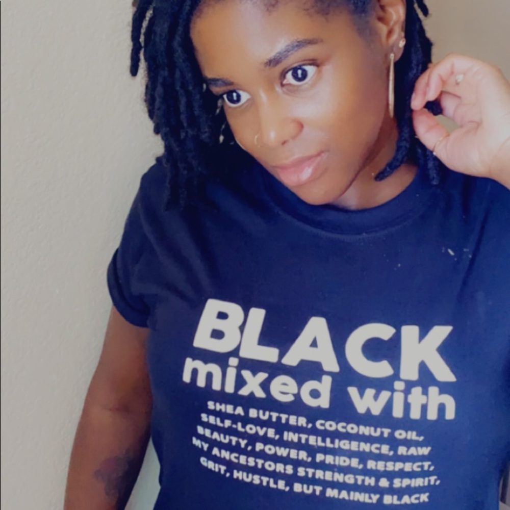 Mainly Black Tee
